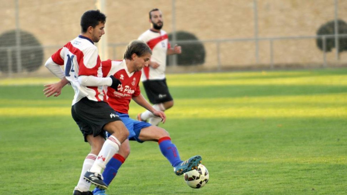 El Uxama espera celebrar esta tarde su regreso a Tercera División después de doce años.-Diego Mayor