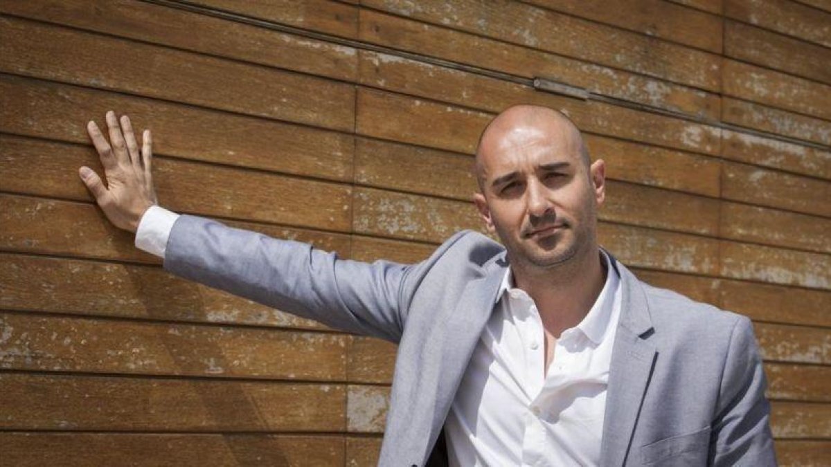 Alain Hernández, en el festival de Málaga, donde ha presentado 'Plan de fuga'.-JESÚS DOMÍNGUEZ