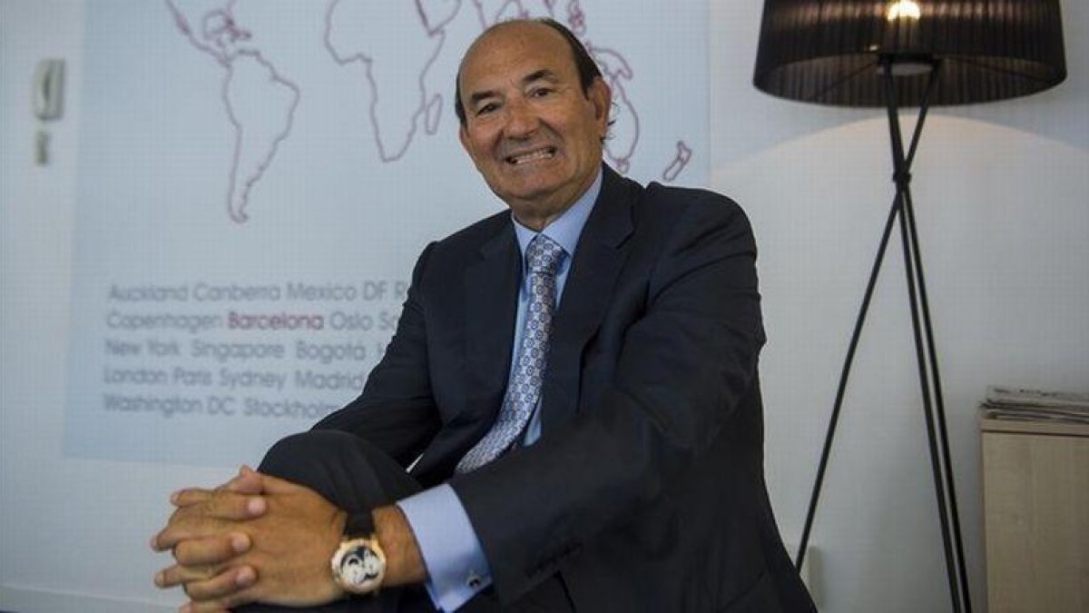 Félix Revuelta, presidente de Naturhouse.-JORDI COTRINA