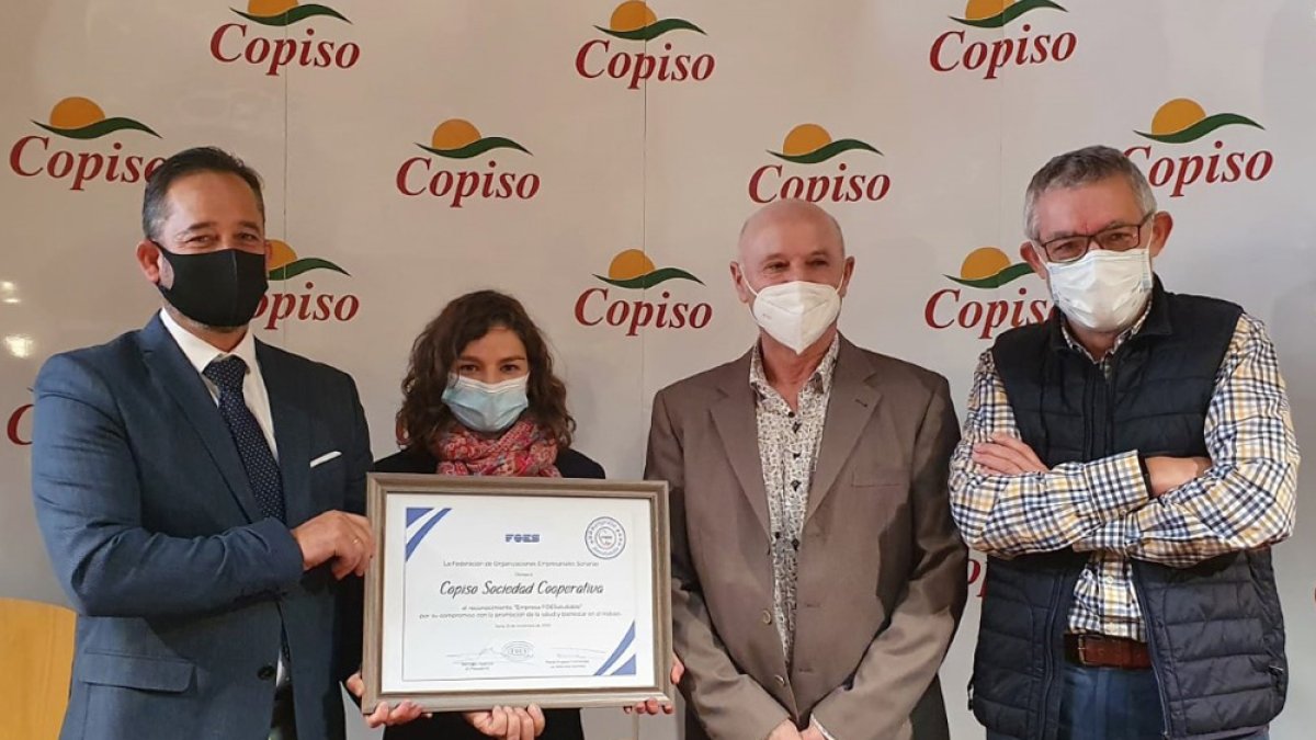 Premio para Copiso. HDS