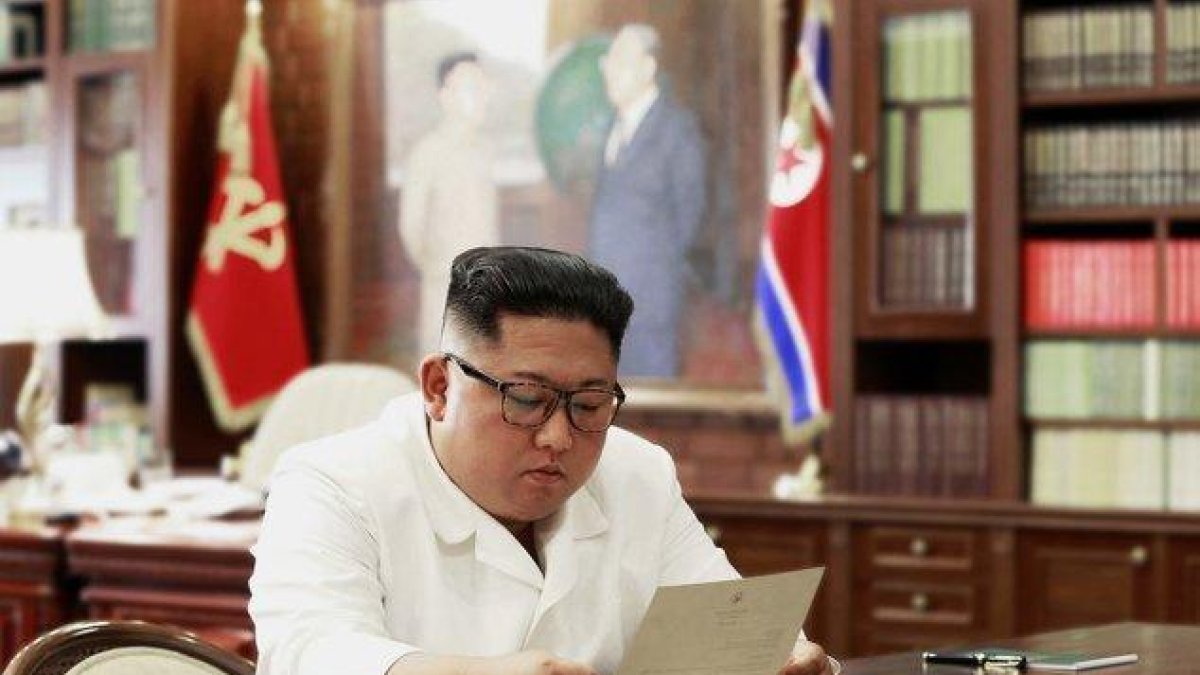 El líder norcoreano Kim Jong-un.-AP / KCNA VIA KNS