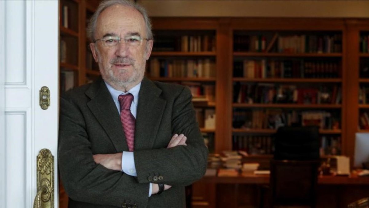 Santiago Muñoz Machado, catedrático, miembro de la RAE y experto en la organización territorial del Estado.-JUAN MANUEL PRATS