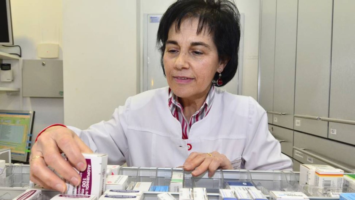 Oficina de farmacia en la provincia de Soria.-VALENTÍN GUISANDE