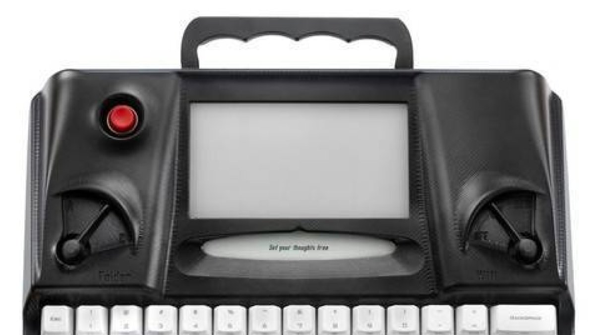 La máquina de escribir Hemingwrite.-