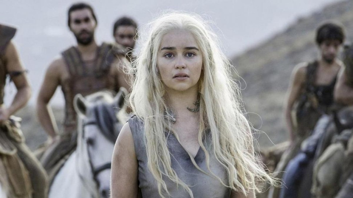 Emilia Clarke, en el papel de Daenerys Targaryen.-/ ARCHIVO