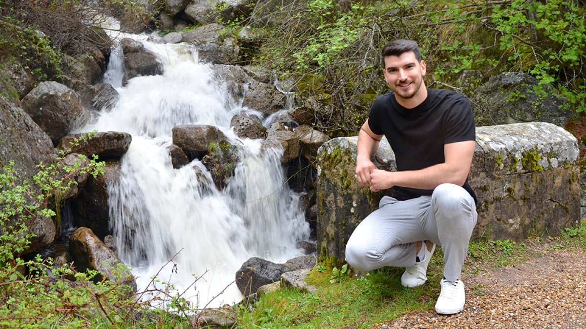 Carlos Hervás participante en el Reinado Nacional de Belleza. RAQUEL FERNÁNDEZ