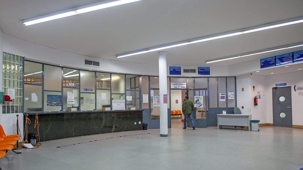 Instalaciones del Hospital Santa Bárbara, donde debería haberse realizado el proceso. MARIO TEJEDOR