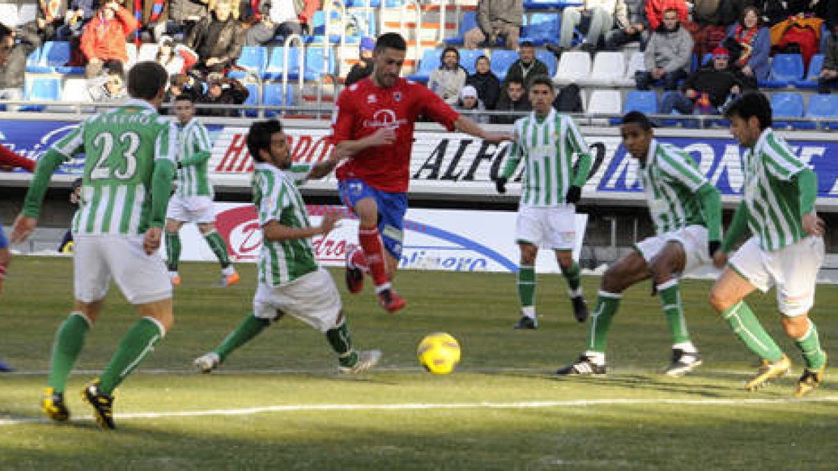 Betis y Numancia no se enfrentan desde la temporada 2010-2011. / ÁLVARO MARTÍNEZ-