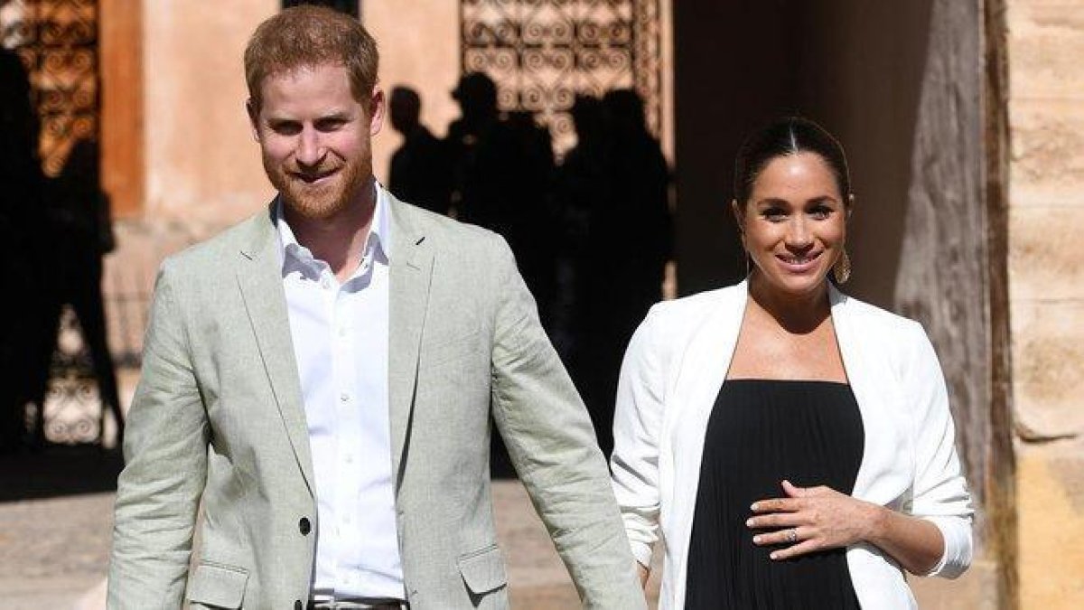 Enrique y Meghan.-REUTERS / FACUNDO ARRIZABALAGA