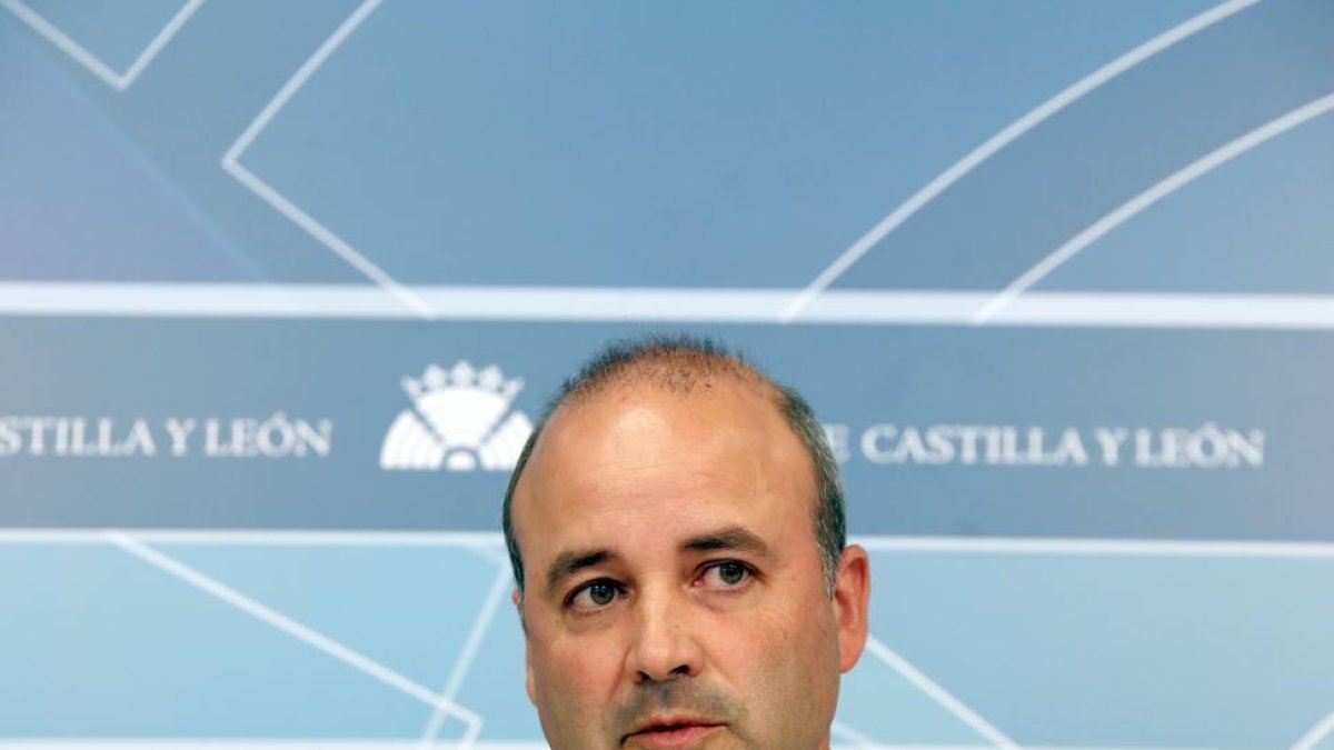 El procurador y portavoz de Ciudadanos en las Cortes de Castilla y León, David Castaño. HDS