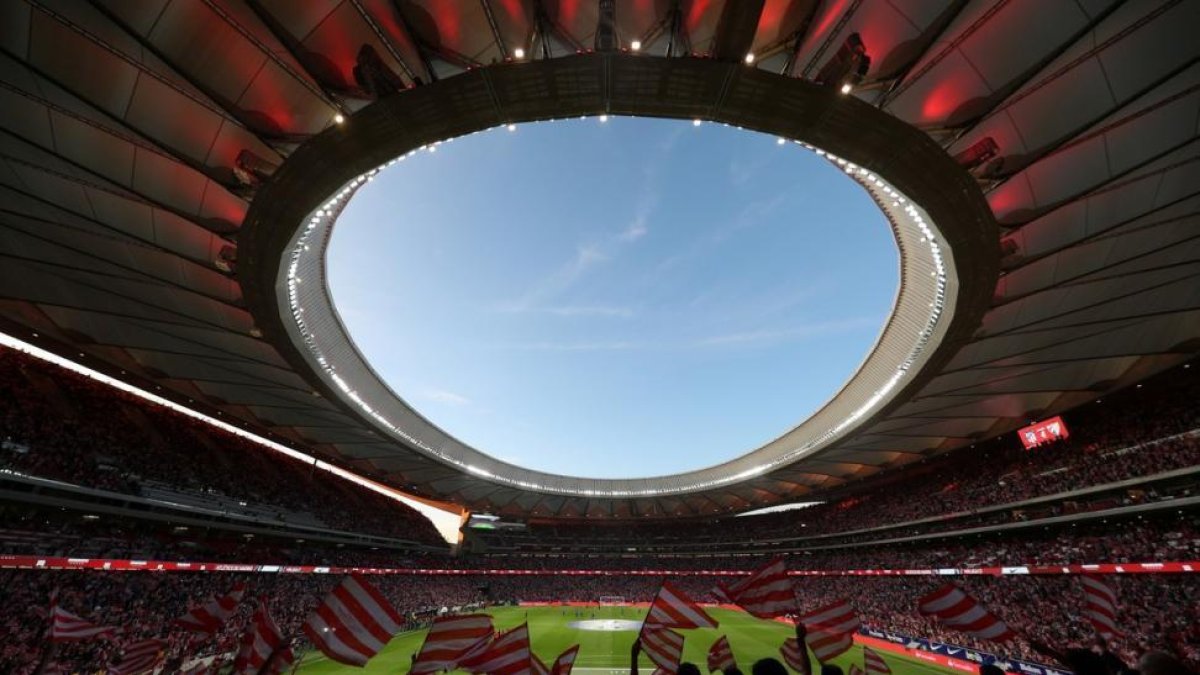 El esdio del Atlético de Madrid Wanda Metropolitano.-REUTERS