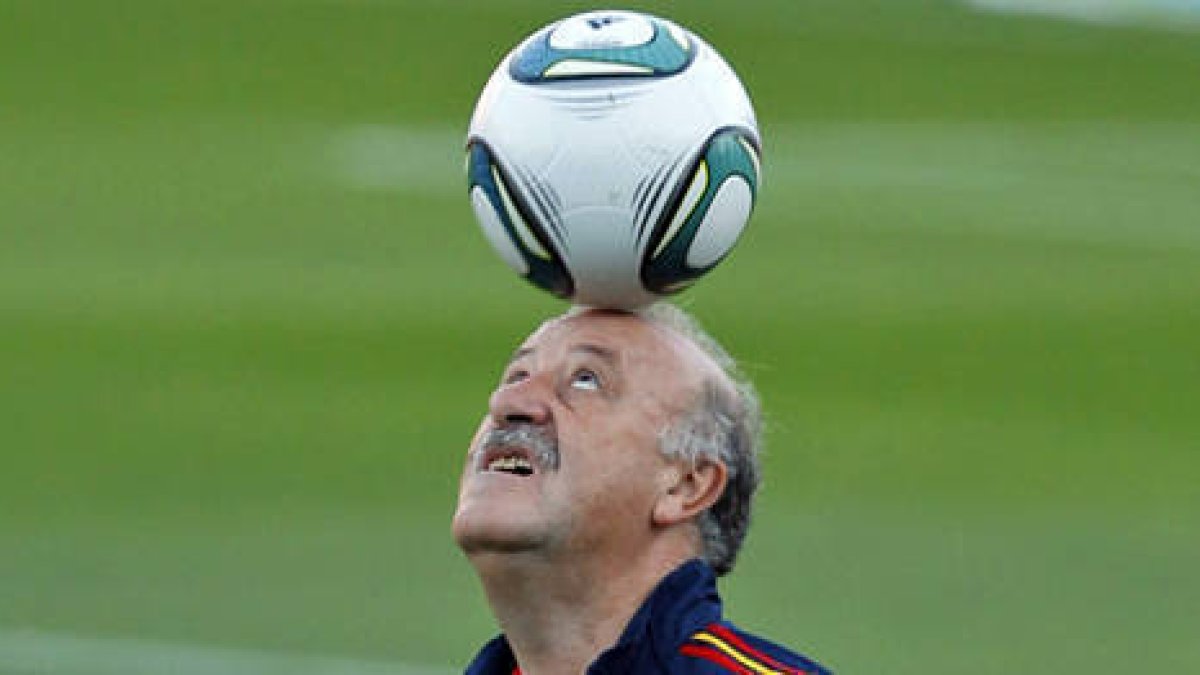 El seleccionador nacional Vicente del Bosque. / ERNESTO CAPARRÓS-