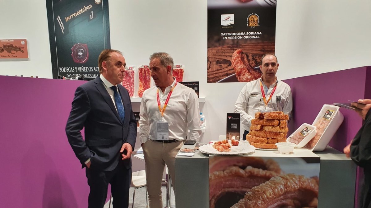 Un momento de la XXXV edición del Salón Gourmets de Madrid con la participación de 22 empresas sorianas. HDS