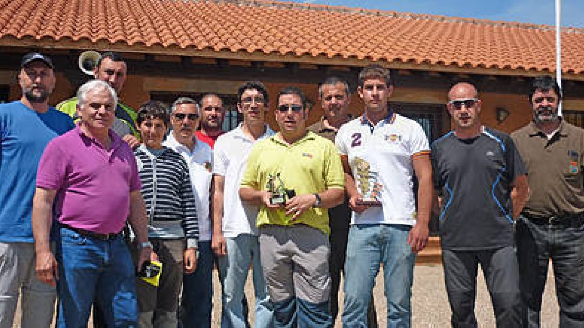 Algunos de los tiradores sorianos en el provincial. / Delegación Soriana de Caza-