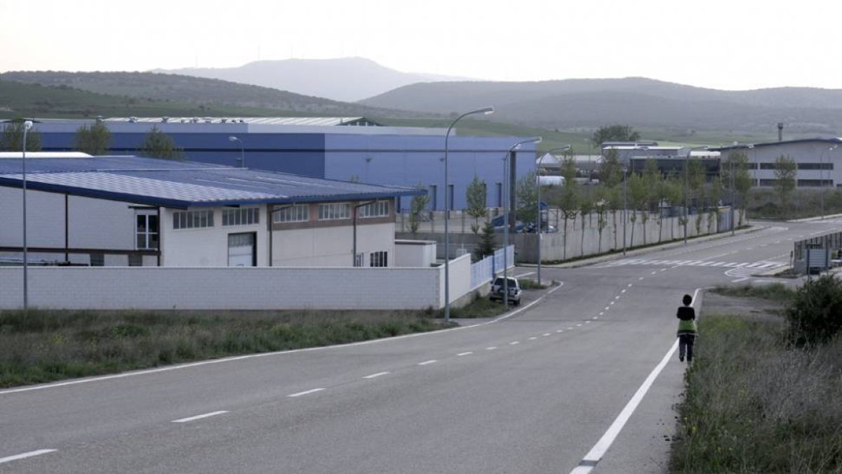 Detalle del polígono industrial Emiliano Revilla de Ólvega.-VALENTÍN GUISANDE