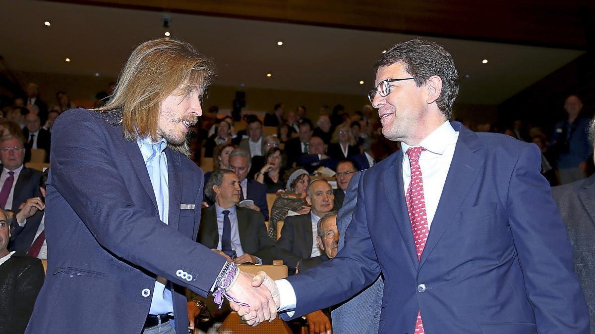 Pablo Fernández y Alfonso Fernández Mañueco. --J. M. LOSTAU