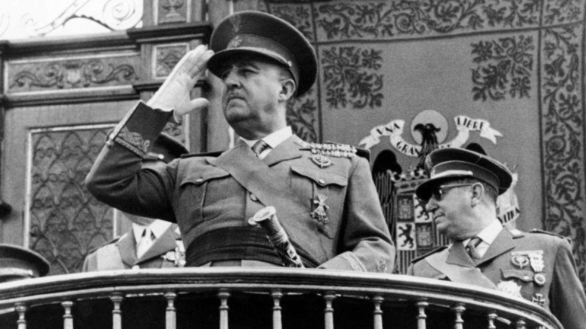 El dictador Francisco Franco, en una imagen de 1960.-EL PERIÓDICO (AP)