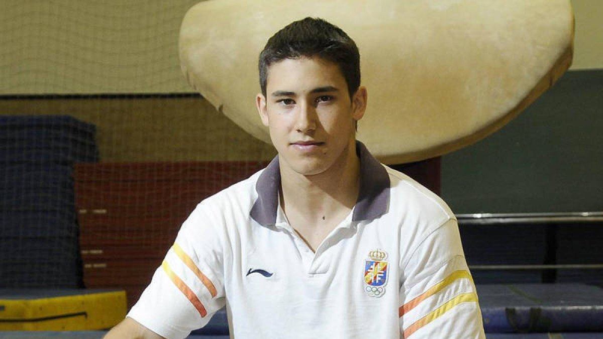 El gimnasta de origen soriano, Sergio Muñoz. -