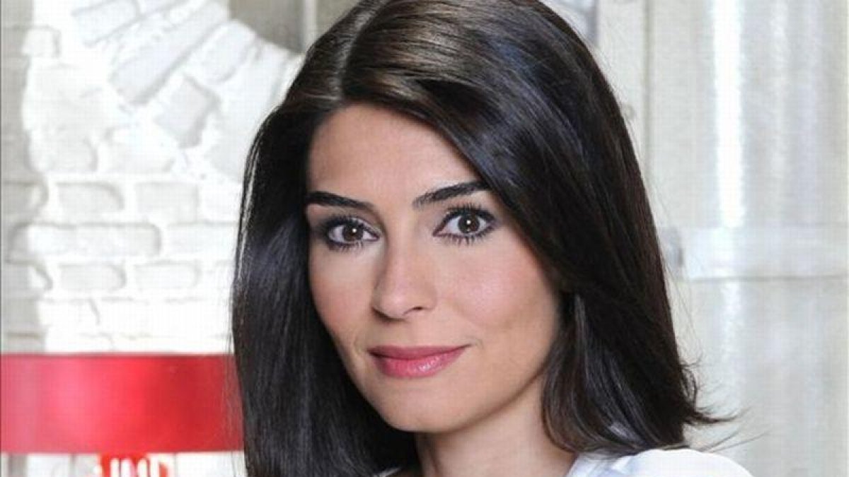 La periodista Marta Fernández.-
