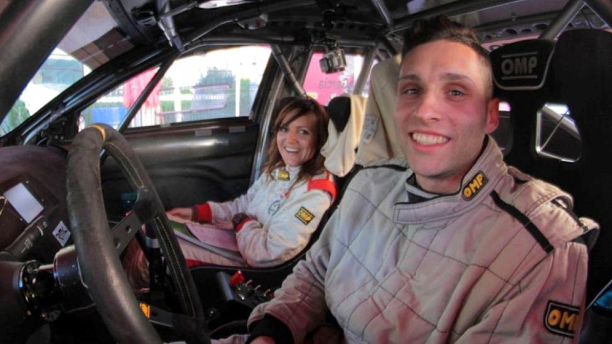 Cristian García y Rebeca Liso participarán en el octubre en el Rally Racc de Cataluña.-D.S.