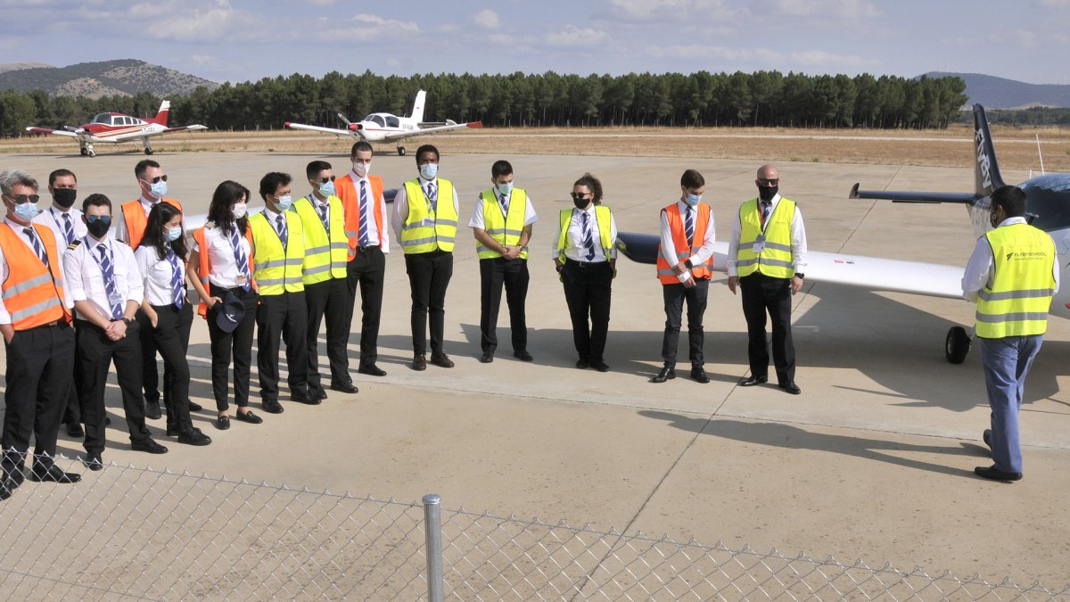 La empresa FlyBy fue la primera en instalarse en el que es ya Aeroparque Tecnológico Industrial.-V. GUISANDE