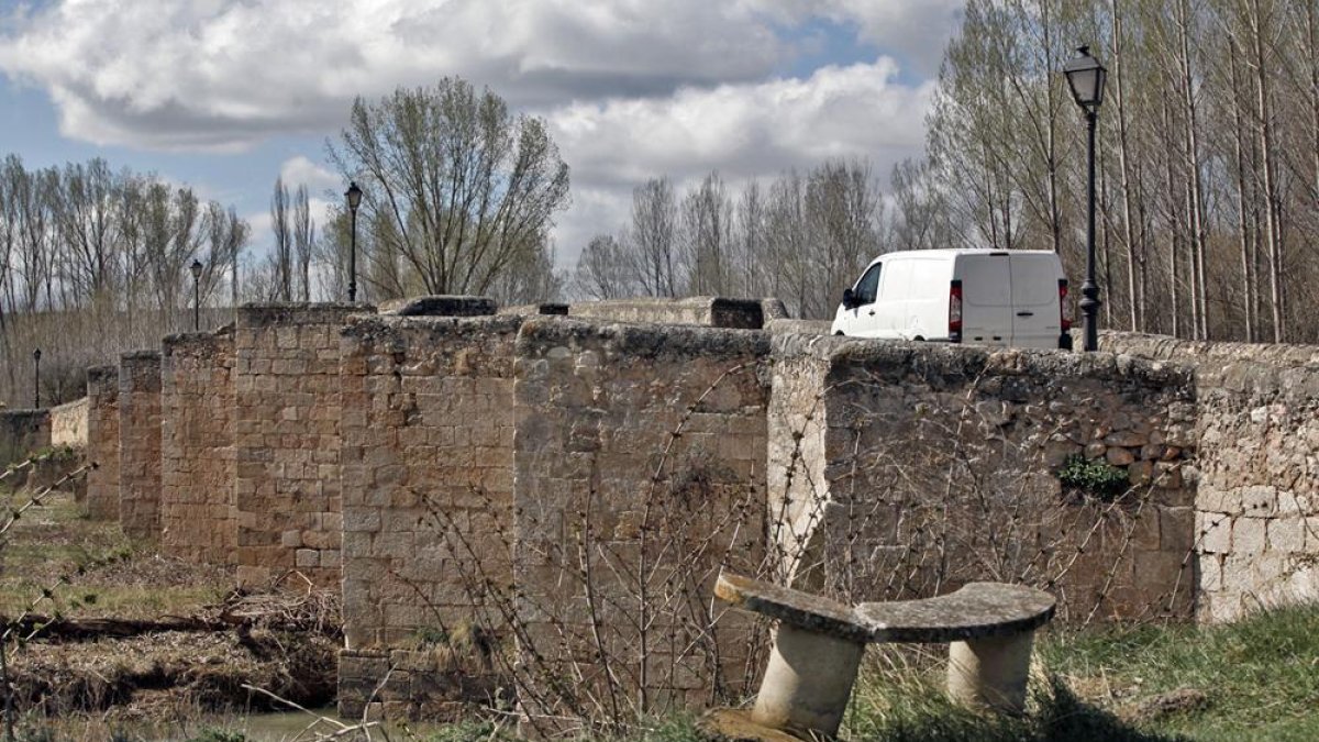 Estado actual del puente de Langa-M.T.