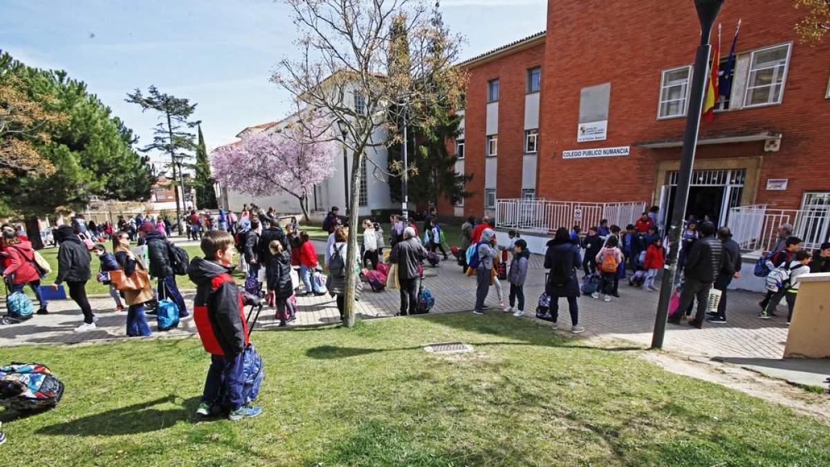 CEIP Numancia en una imagen de archivo. MARIO TEJEDOR
