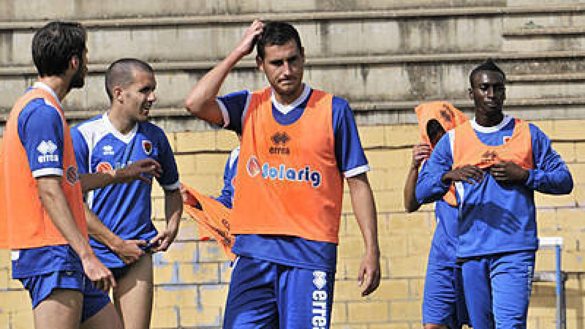Rigo todavía no ha debutado en Liga con la camiseta rojilla. / V. Guisande-