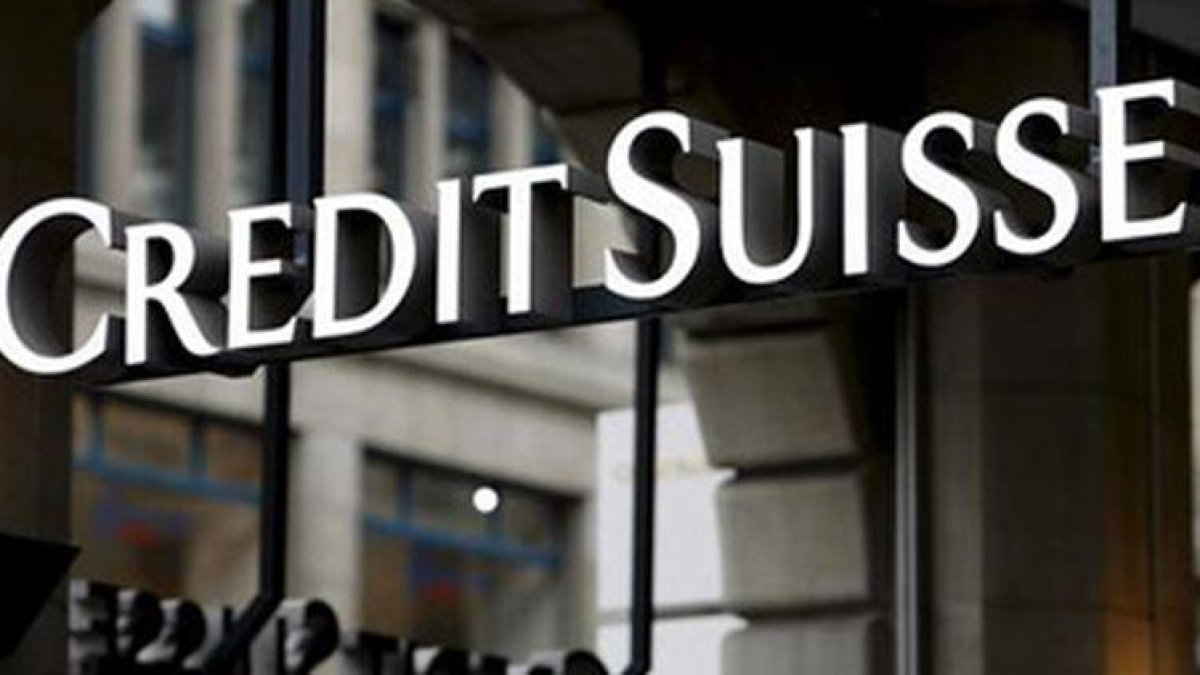 Logo del banco suizo Credit Suisse en Zúrich (Suiza).-EFE