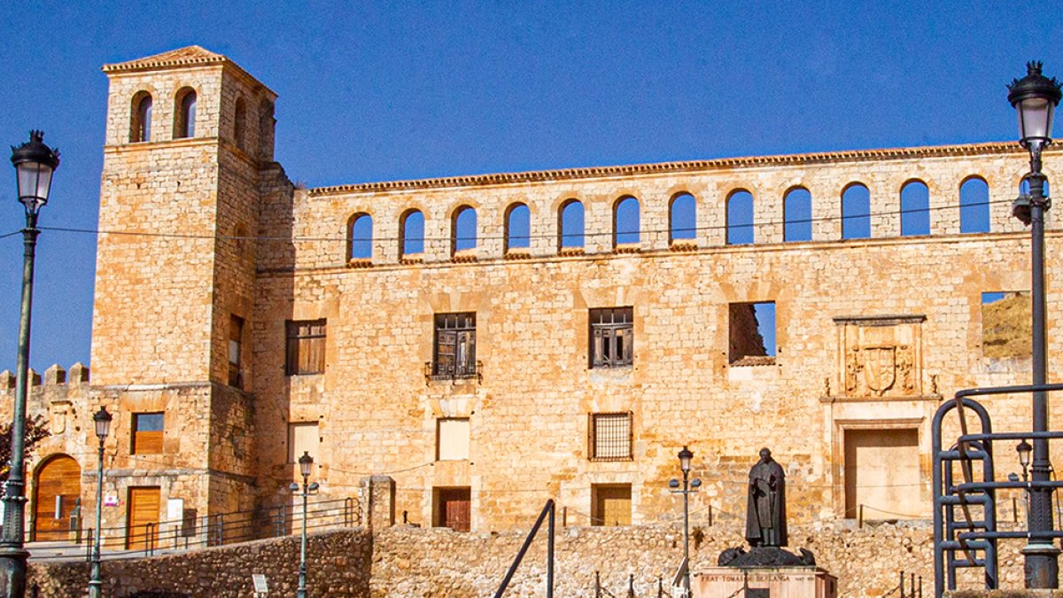 Palacio de Berlanga de Duero donde se llevarán a cabo medidas de eficiencia energética. MARIO TEJEDOR