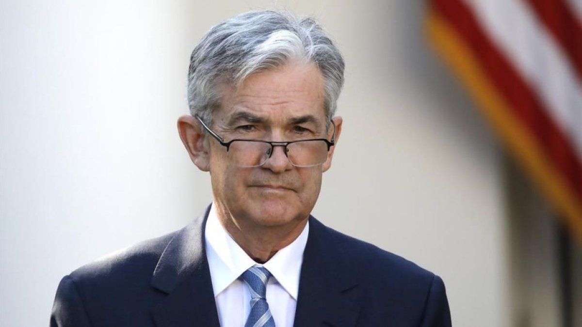 Jerome Powell, presidente de la Reserva Federal (Fed).-REUTERS / CARLOS BARRIA