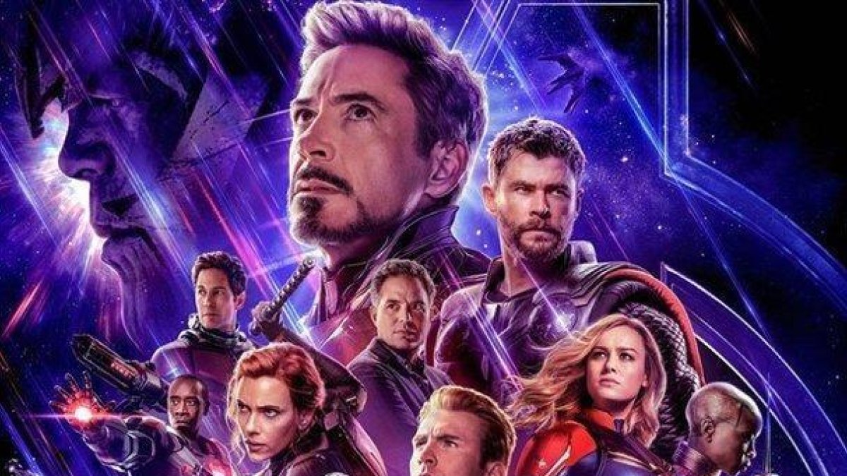 Póster oficial de la película Vengadores: Endgame.-MARVEL