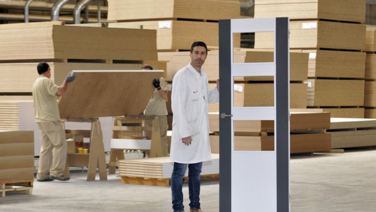 Puerta adaptable de Norma que le ha valido el premio-V.G.