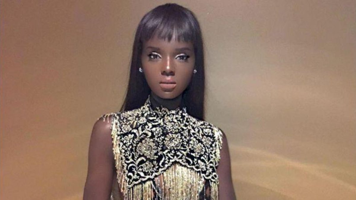 Duckie Thot, la nueva Barbie humana.-EL PERIÓDICO (INSTAGRAM)