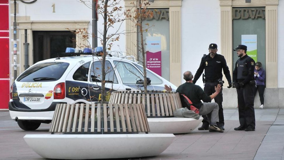 Las plantillas de las Fuerzas de Seguridad están a falta de más efectivos.-Valentín Guisande