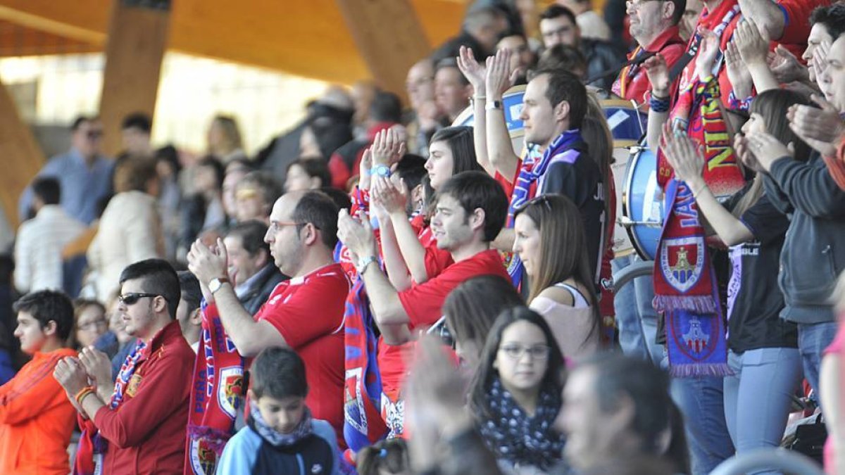 La afición del Numancia disfrutará de mejores horarios la próxima temporada.-Diego Mayor