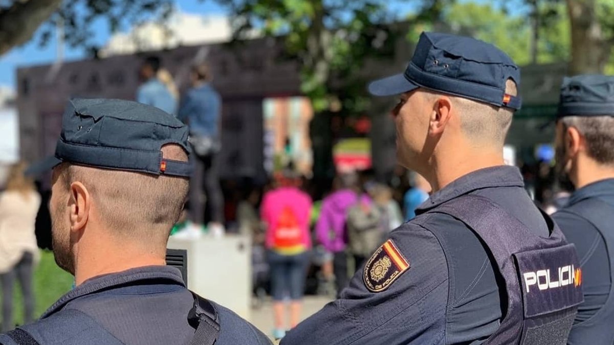 Efectivos de la Policía Nacional. HDS