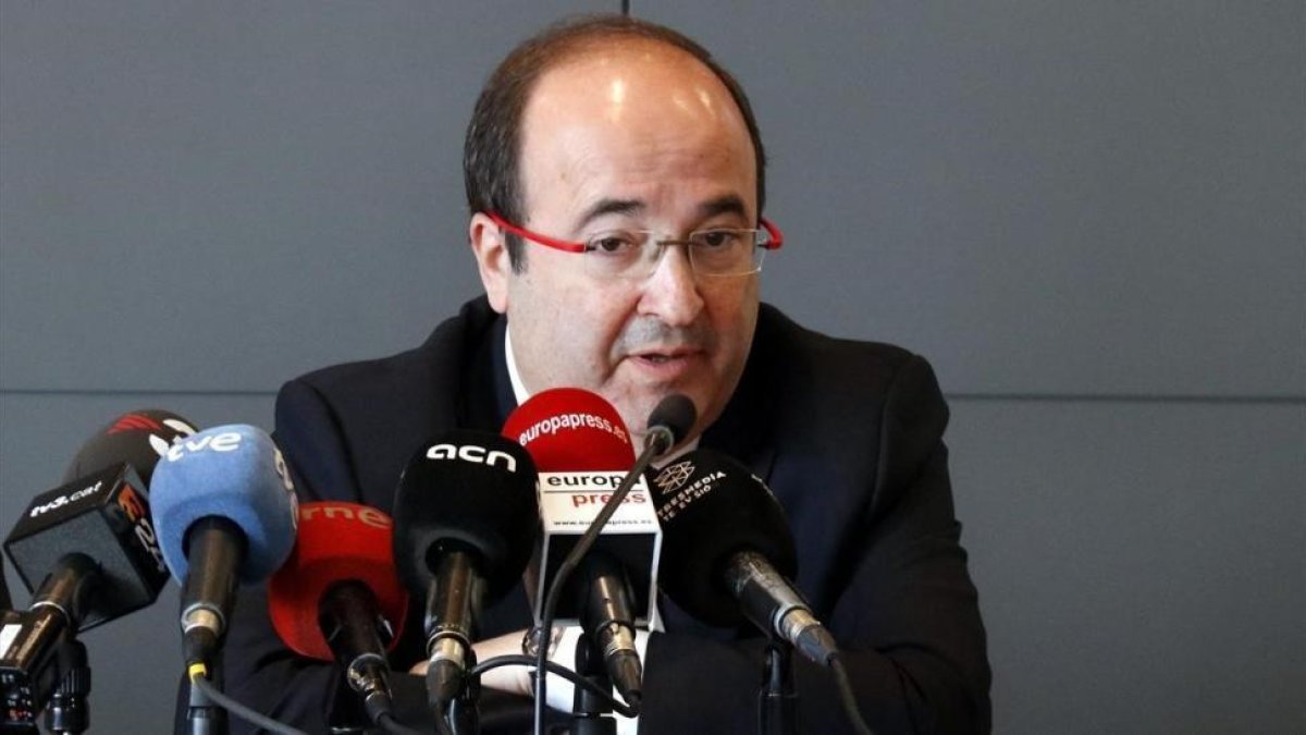 El primer secretario del PSC, Miquel Iceta.-JORDI PUJOLAR (ACN)