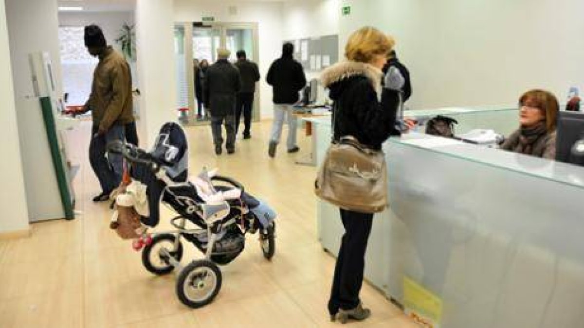 Oficina de Empleo de Soria.-VALENTÍN GUISANDE