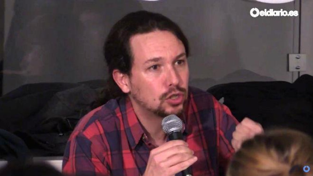 El argumento de Pablo Iglesias sobre la feminización de la política.-YOUTUBE / CANAL ELDIARIO.ES