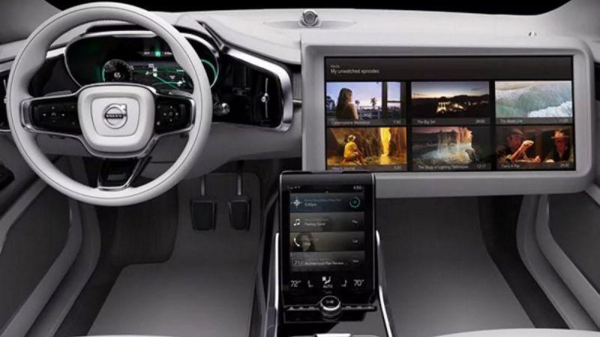Aproximación al coche autónomo del futuro según Volvo, encarnado en el Concept 26.-EL PERIÓDICO