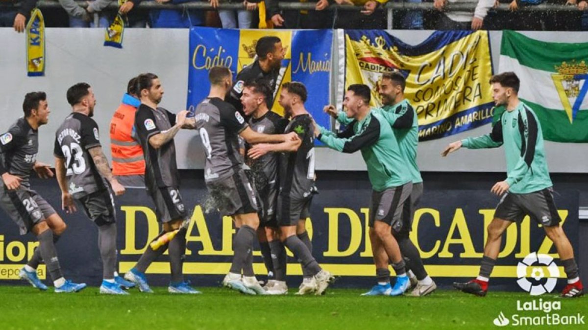 El Numancia cerró el 2019 con una brilante victoria en Cádiz lo que le permitió clasificarse en la sexta plaza. HDS