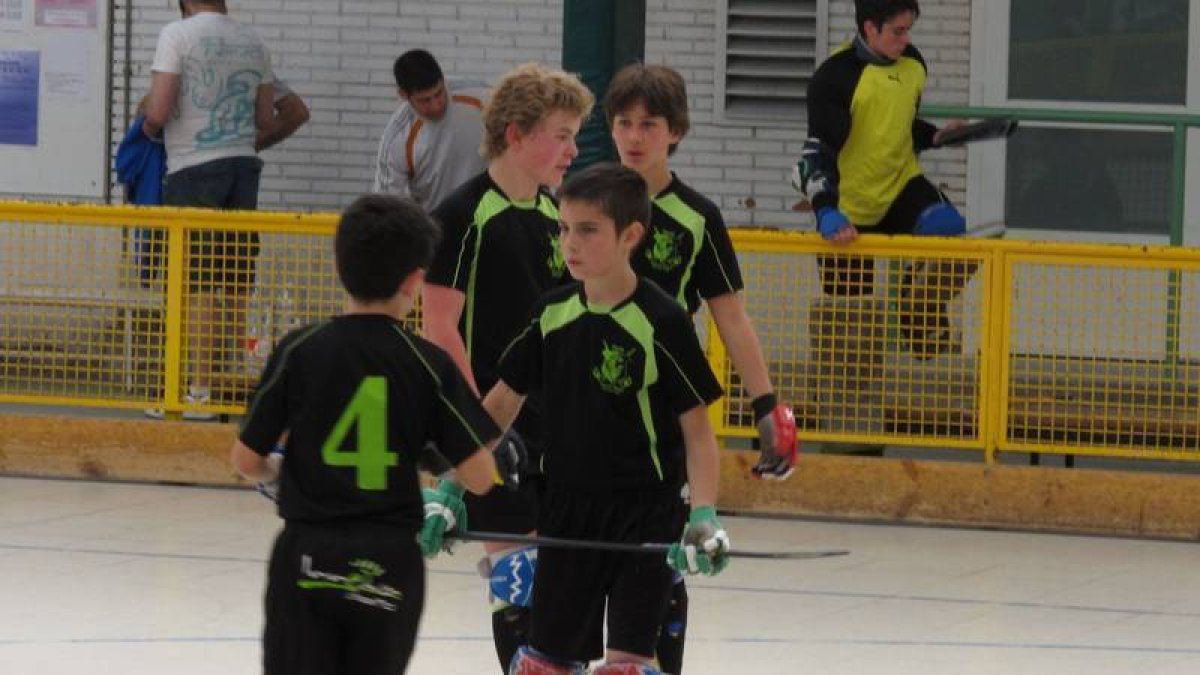 Los jugadores sorianos durante uno de sus partidos. / C.D. LAGUNA NEGRA-