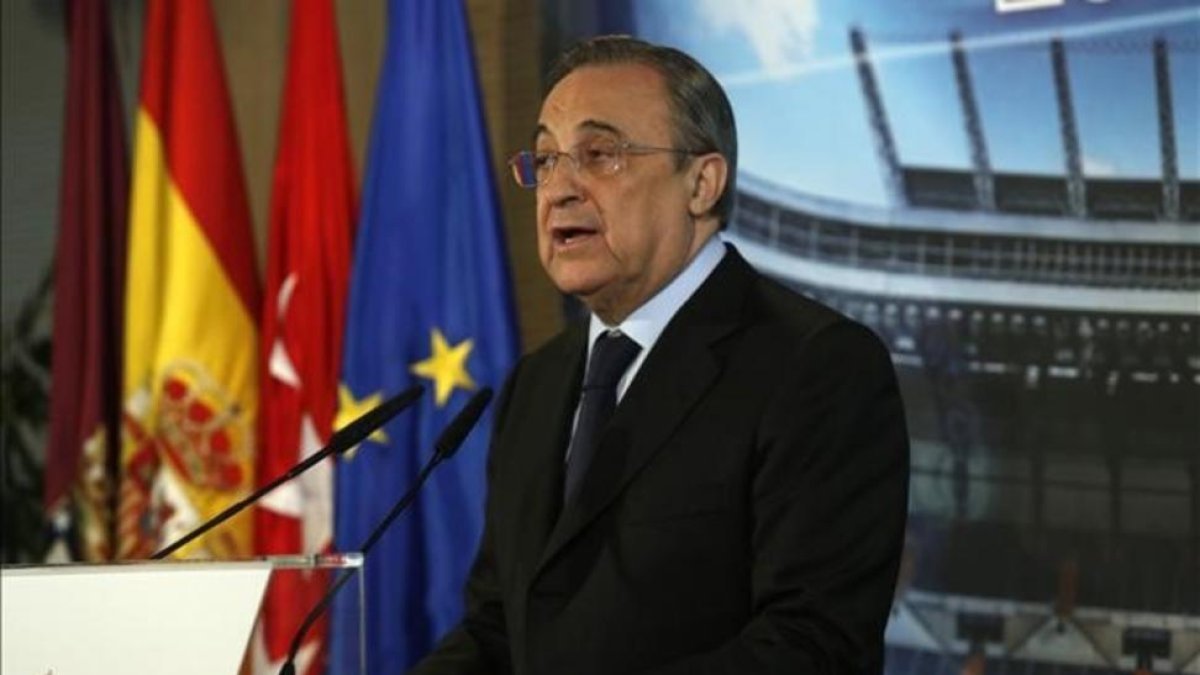 Florentino Pérez, presidente de ACS.-