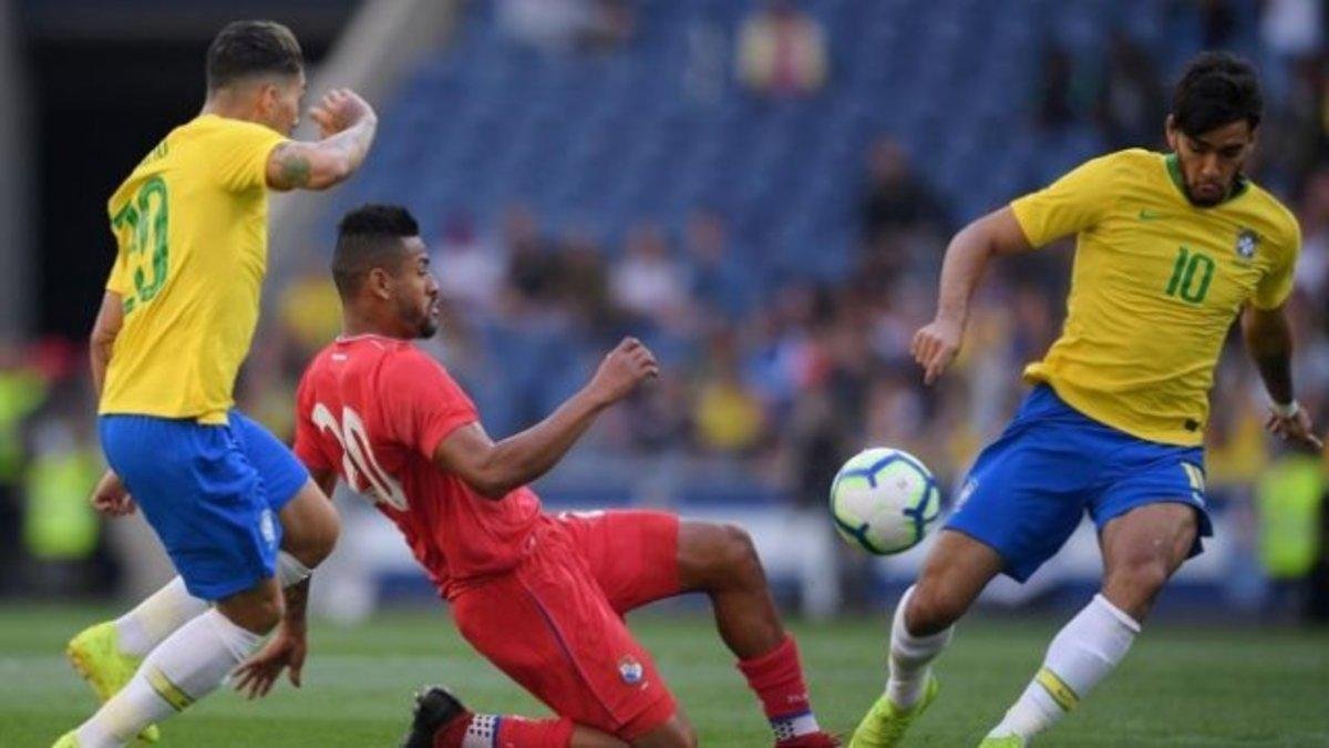 Es la primera vez que Panamá no pierde con Brasil.-