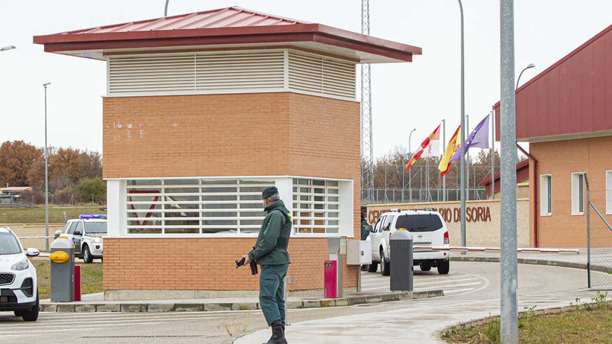 El detenido se encuentra en la prisión de Soria hasta la celebración del juicio. MARIO TEJEDOR