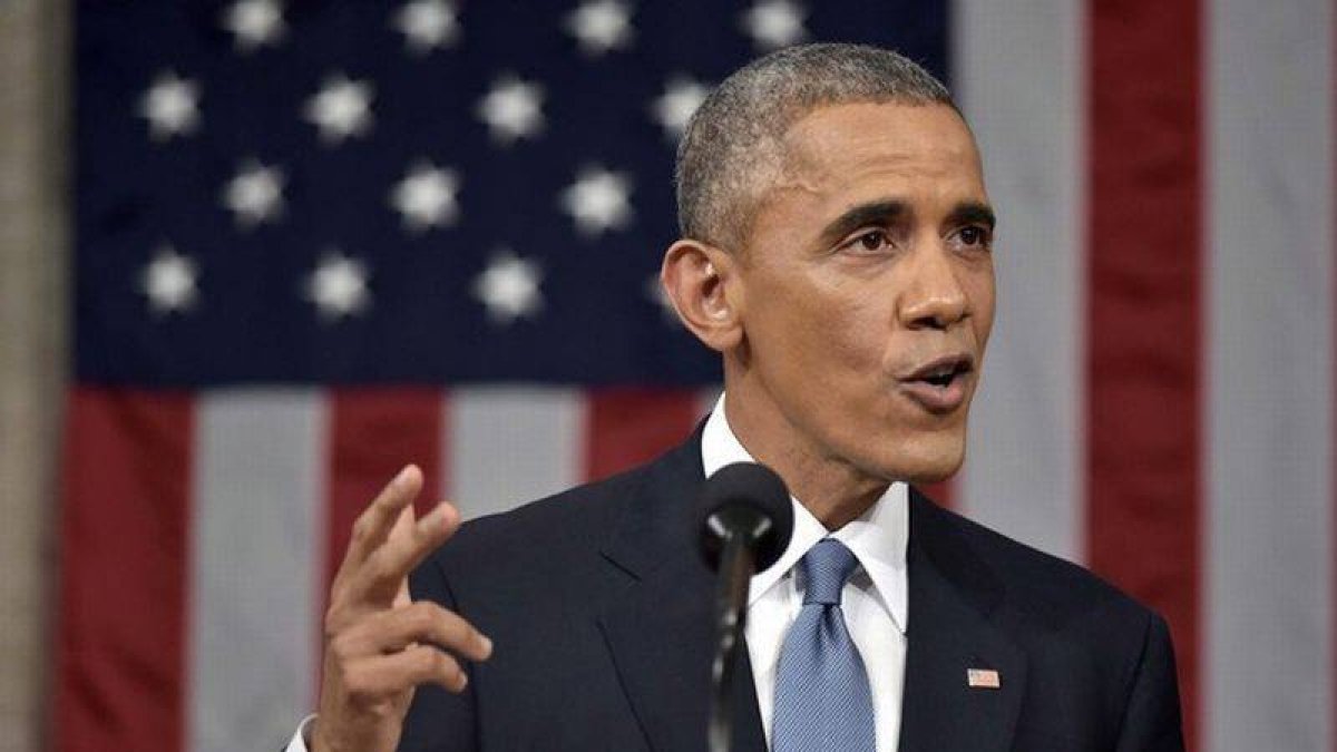Obama, durante su discurso.-Foto: REUTERS / POOL