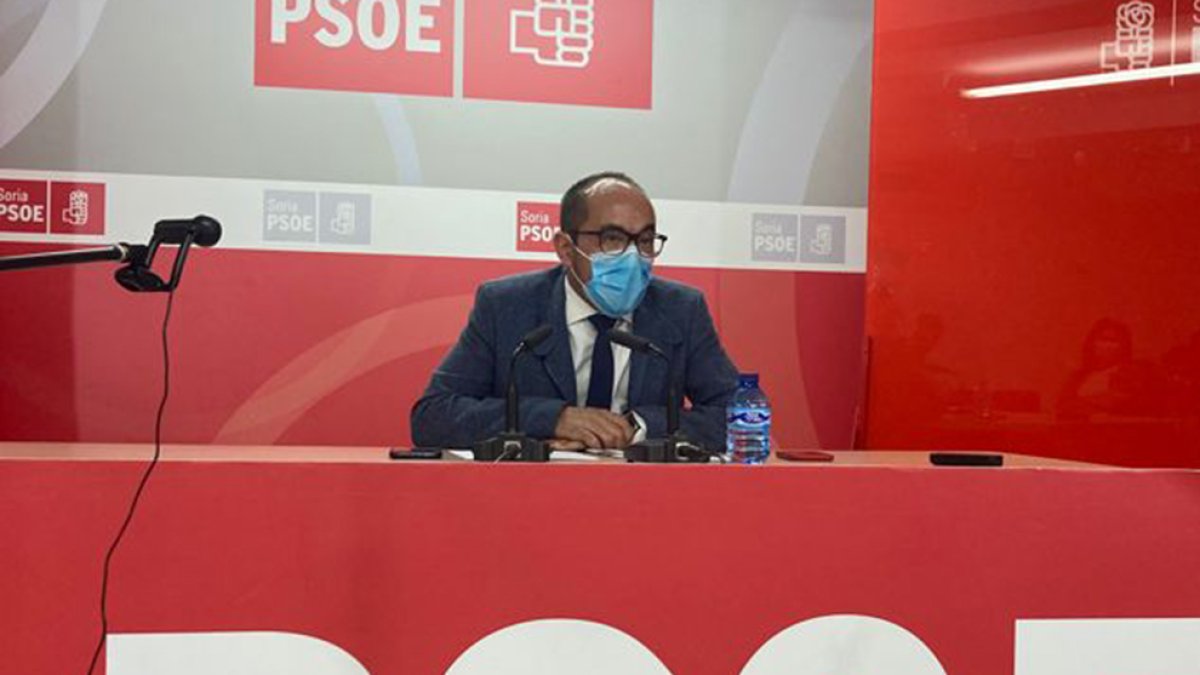 Luis Rey, secretario general del PSOE en Soria. HDS