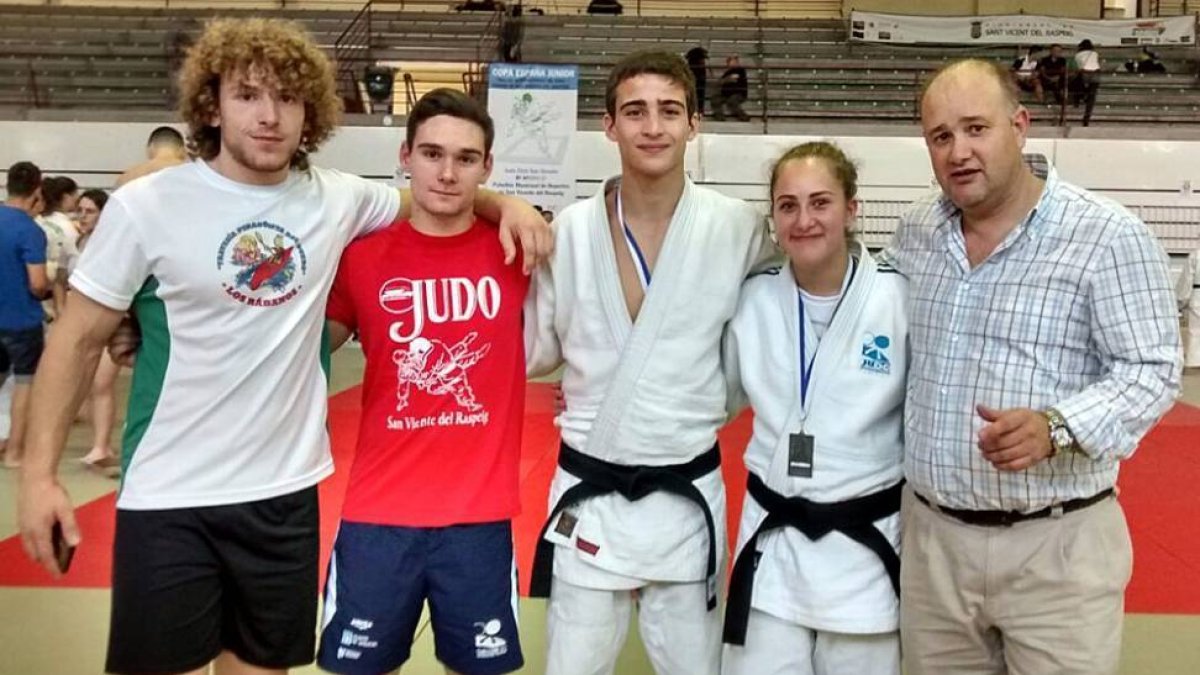 Alexis Rosa compitió en la Copa Júnior en Alicante.-