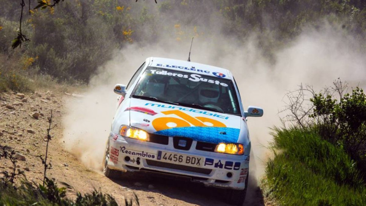 Agustín Álvaro es segundo en el Nacional de Rallyes de Tierra en dos ruedas motrices.-